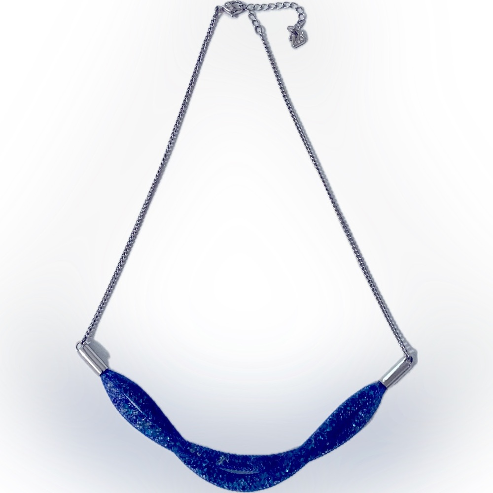 Swarovski stardust twist necklace
